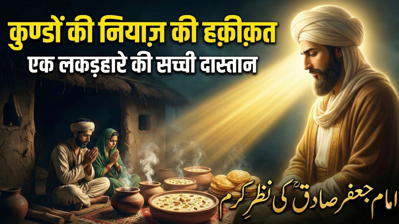 Kundon Ki Niyaz Ki Haqiqat: Ek Lakadhare Ki Sachi Dastan | Imam Jafar Sadiq Aur Lakadhara Waqia 