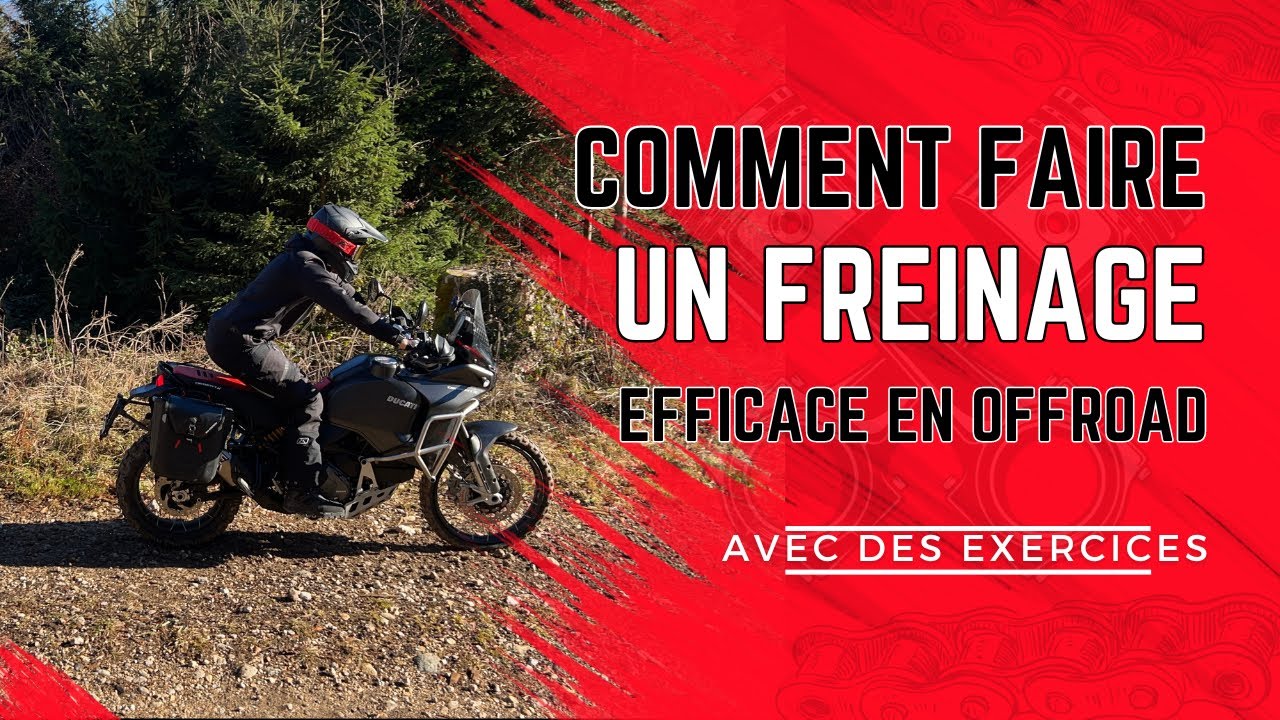 Comment faire un bon freinage en offroad (avec des exercices) ✊