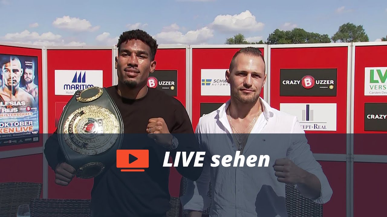 Livestream Boxen: Offizielles Wiegen zum WM-Kampf Reis - Iglesias | Sport im Osten