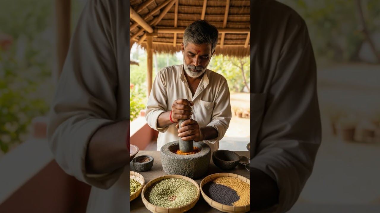 Spice powder processing