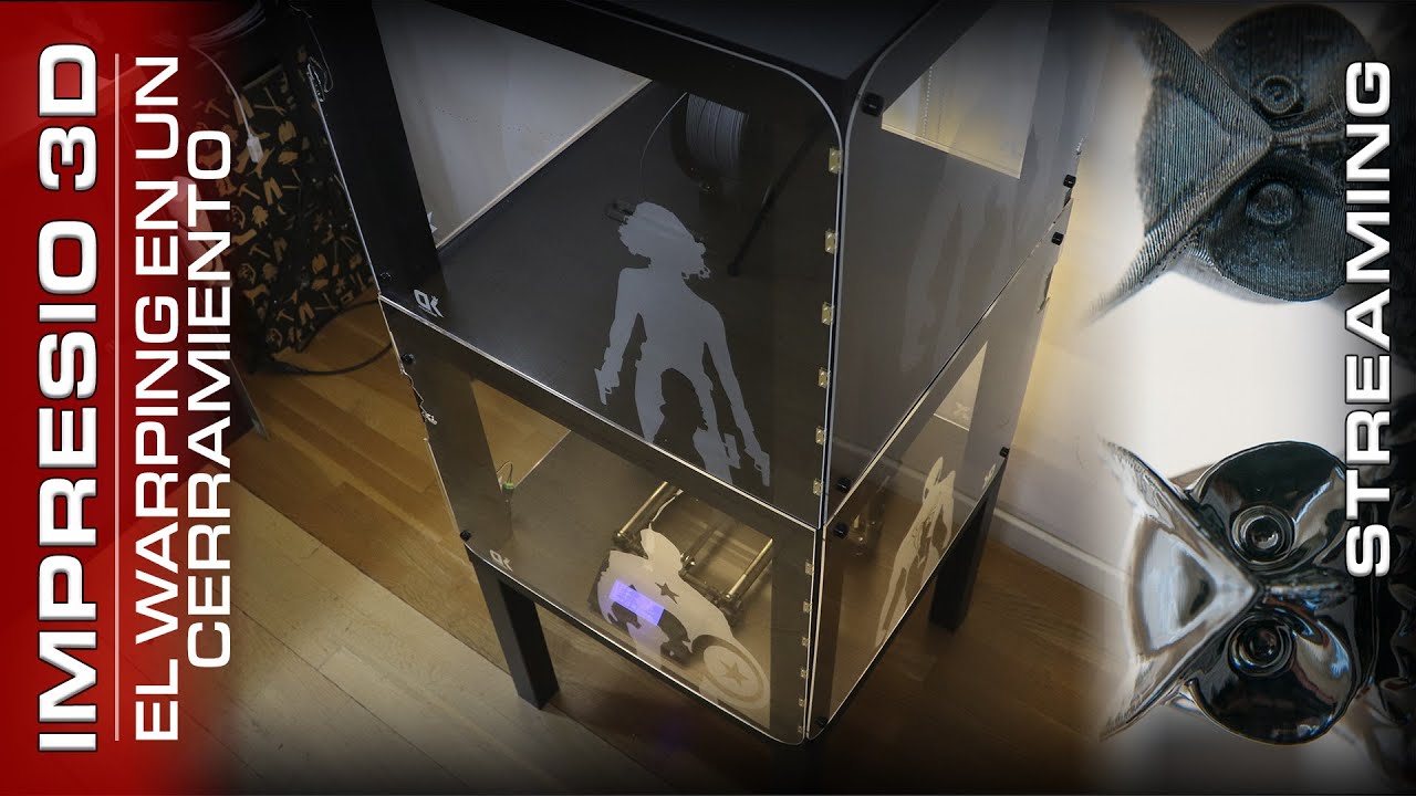 El Warping en impresión 3D y como le afecta un cerramiento
