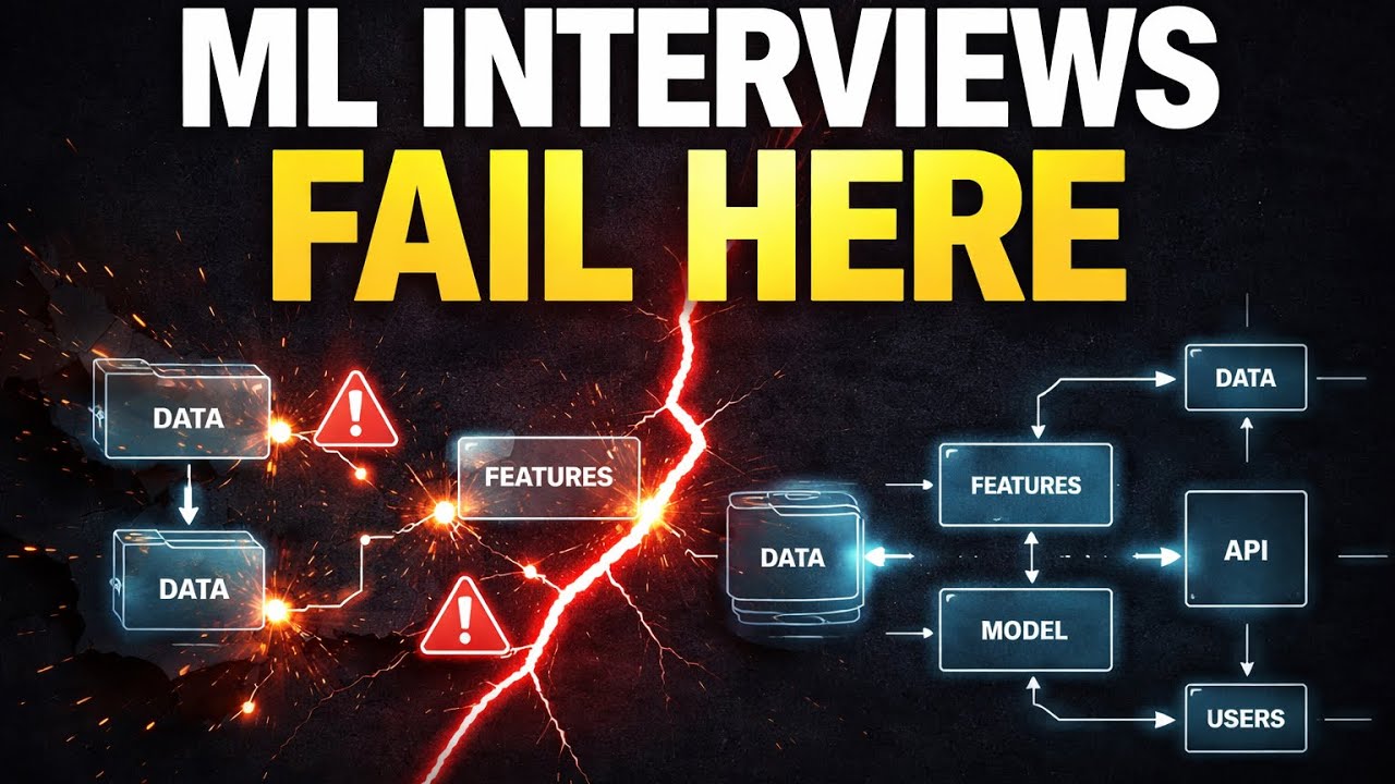 How ML System Design Interviews Actually Work (And Why Most Candidates Fail)