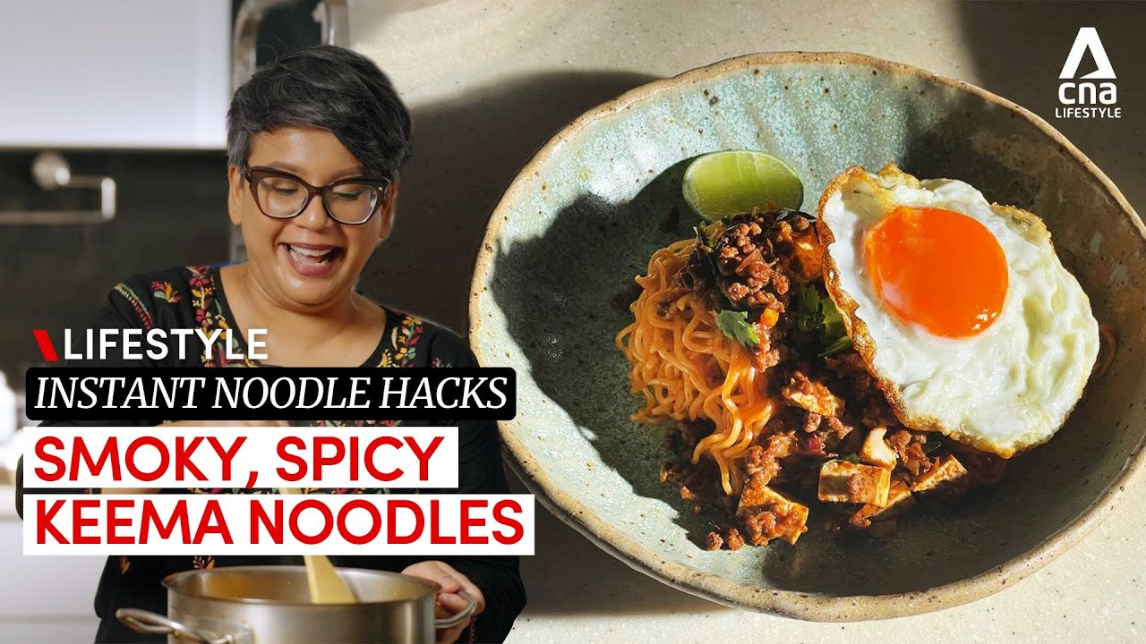 Instant noodle recipe: Smoky, spicy keema noodles by Masterchef Singapore's Chef Vasun