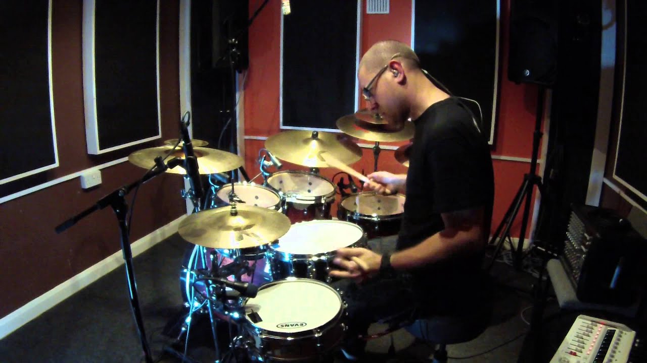 Playing my new Pearl Masters BCX drums - Will Beavis (2014)