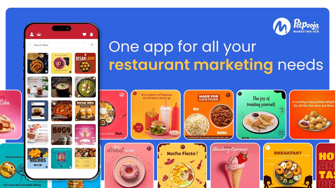 All-in-one Restaurant Marketing App | Petpooja Marketing Hub
