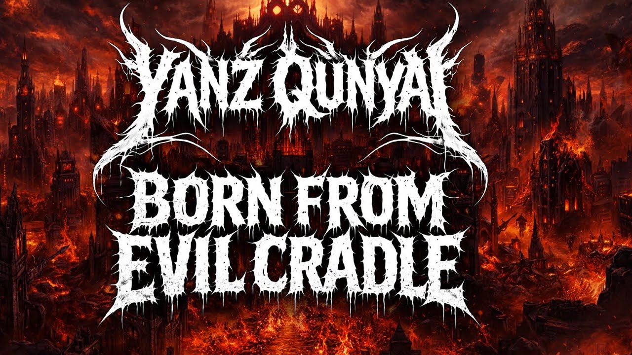 YANZ QUNYAI - BORN FROM EVIL CRADLE #metal #scream #deathcore #blackmetal 
