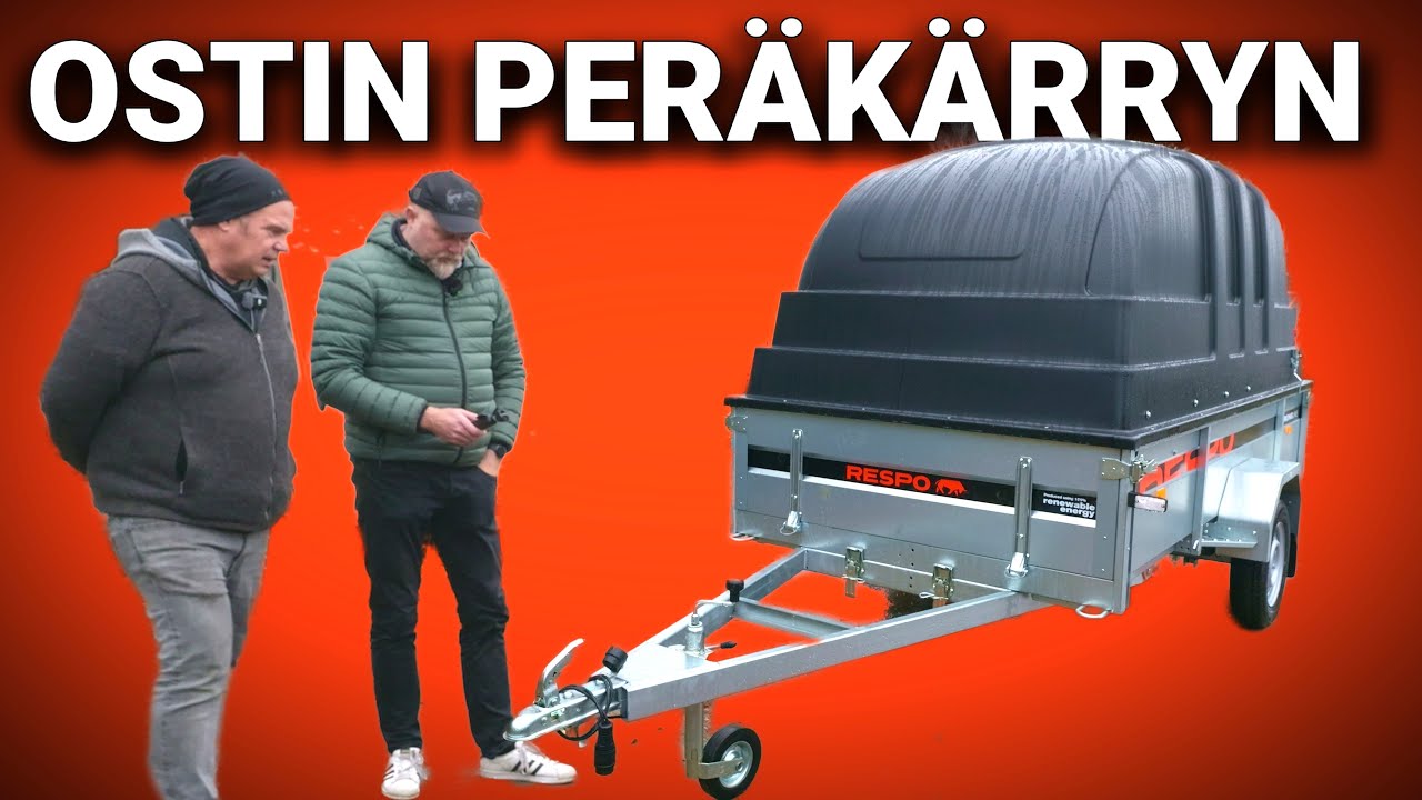 742. Vinkit jarruttoman 750kg peräkärryn ostoon