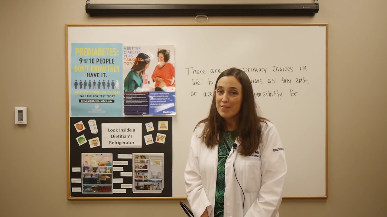 Diabetes Nutrition Education Class at Reid Health