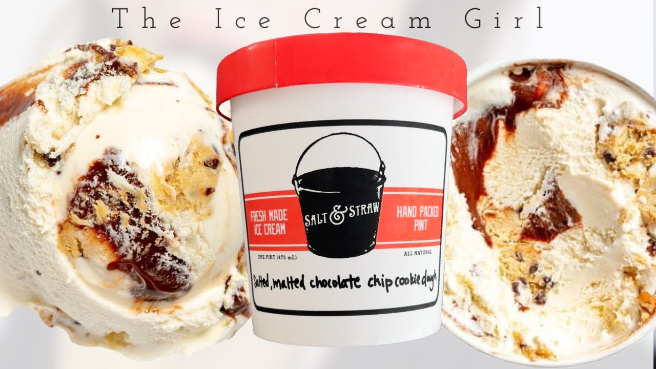 Salt & Straw Salted Malted Cookie Dough Review ENGLISH