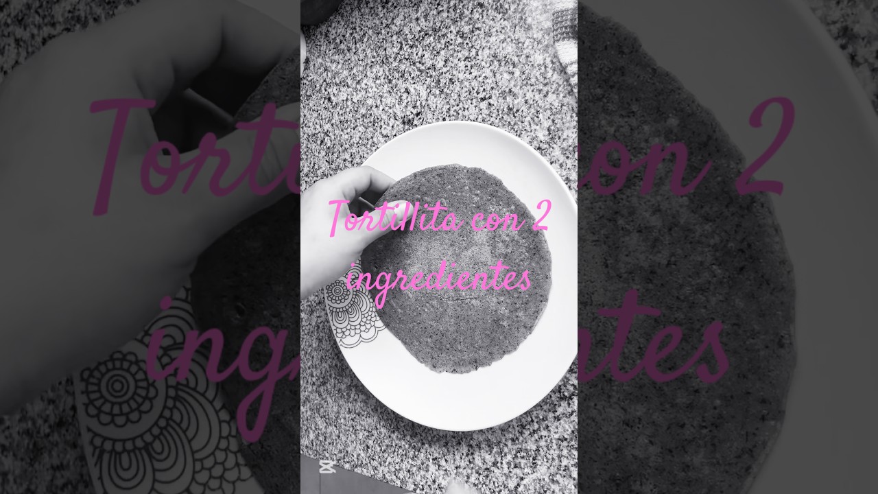 TORTILLA CON 2 ingredientes #libredegluten #sintacc #recetasfaciles