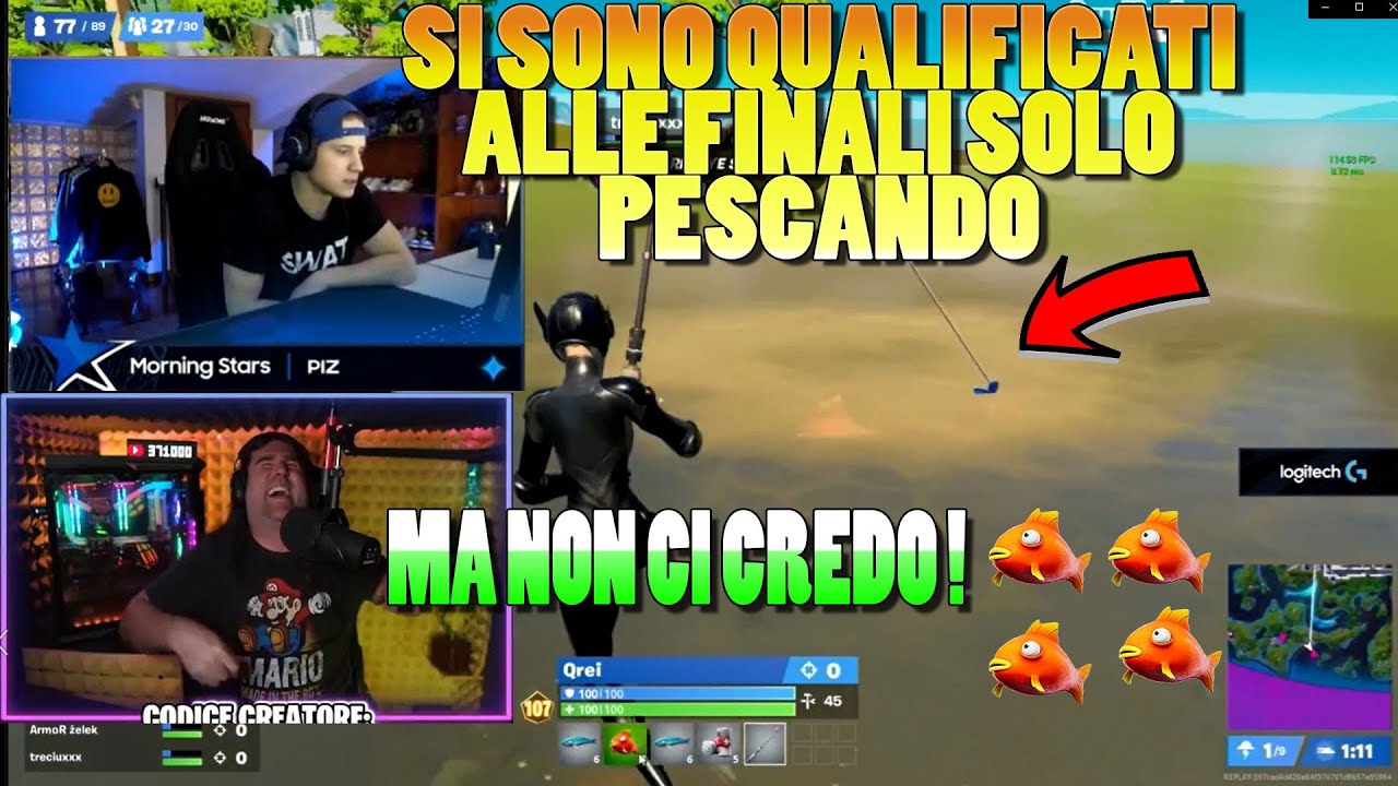 PIZ E XIUDER REAGISCONO AL TEAM QUALIFICATO ALLE FNCS con la FISHING