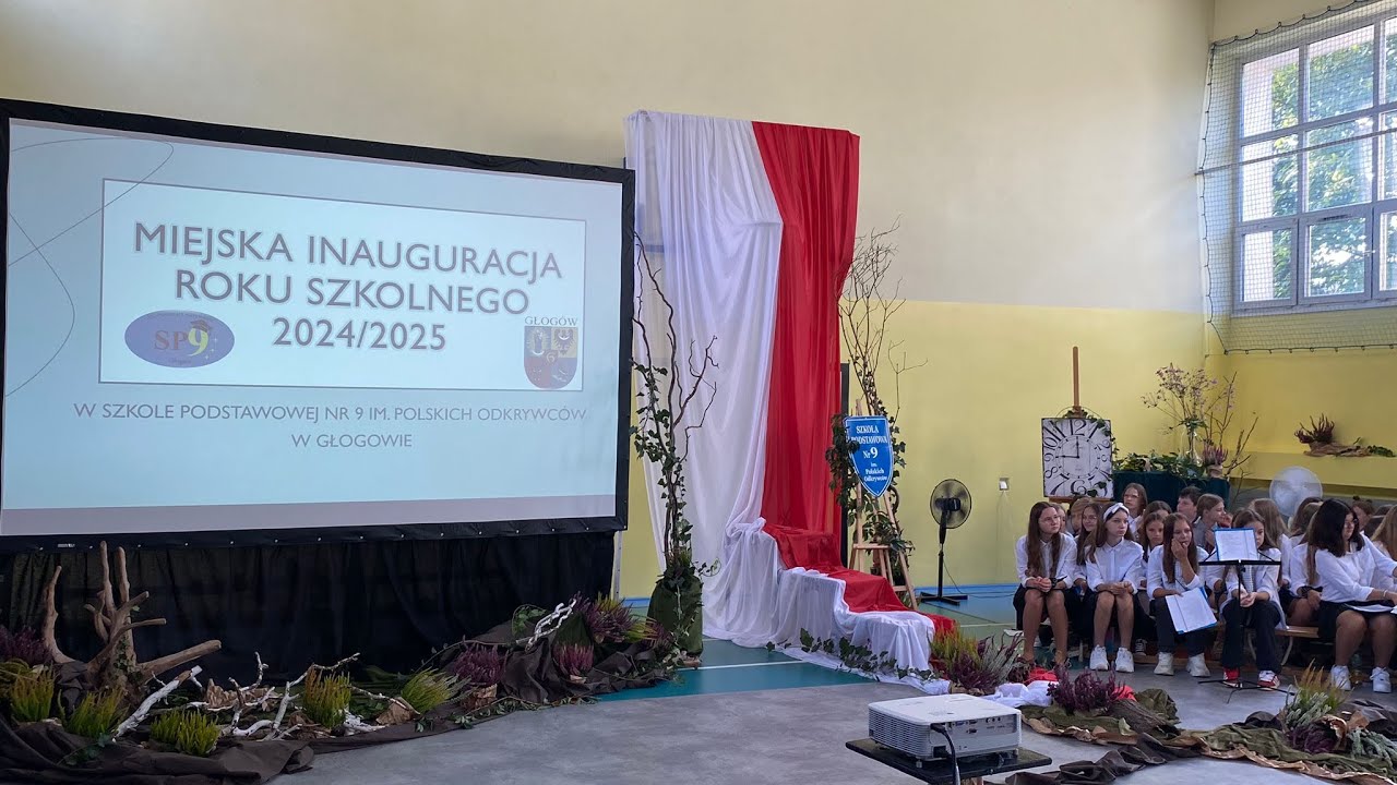 Szkoła Podstawowa nr 9 w Głogowie - Miejska Inauguracja Roku Szkolnego 2024/2025