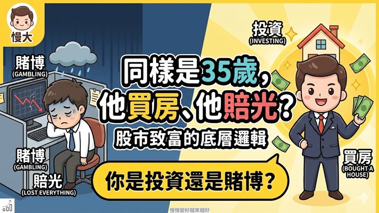 「從 50 萬到 1 億的距離」！上班族唯一致富之路：讓時間與 QQQ 成為你的好朋友。