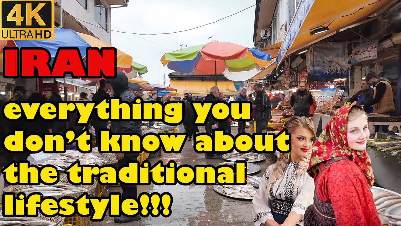 Experience The Allure Of Iran's Traditional Bazaar In Rasht!