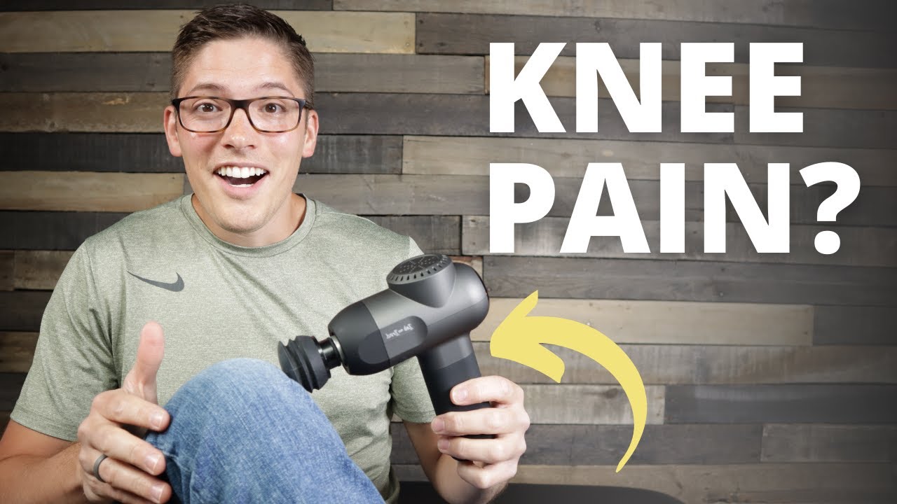How to Fix Knee Pain with a Massage Gun