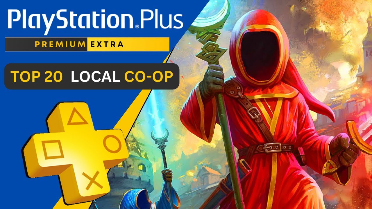Top 20 Local Co-op & Split-screen Games on PlayStation Plus Extra & Premium | JUNE 2024