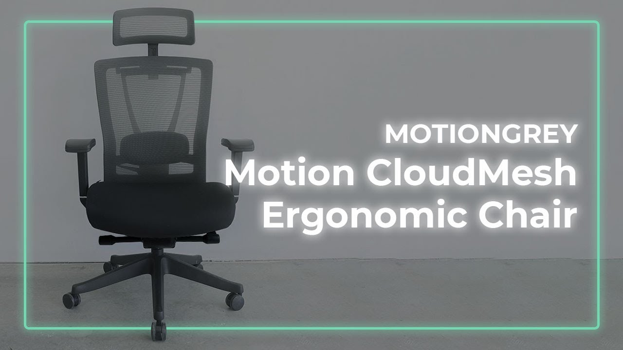 Motion CloudMesh Ergonomic Office Chair Installation Guide