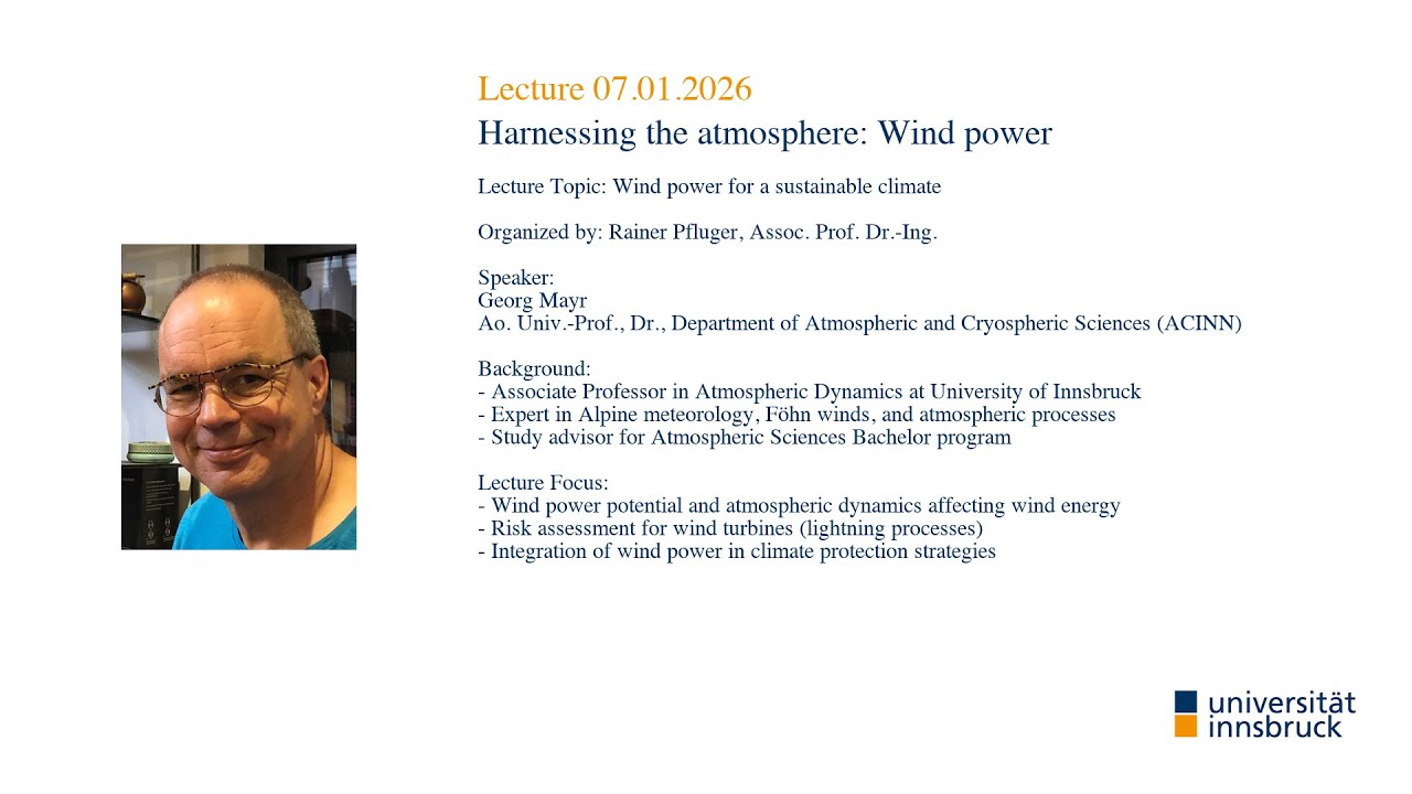 Wind power for a sustainable climate