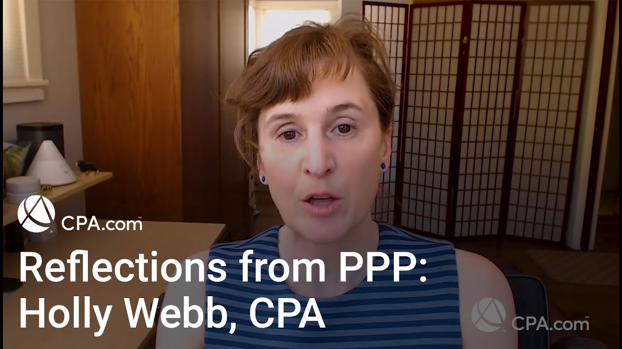 Reflections from PPP: Holly Webb, CPA