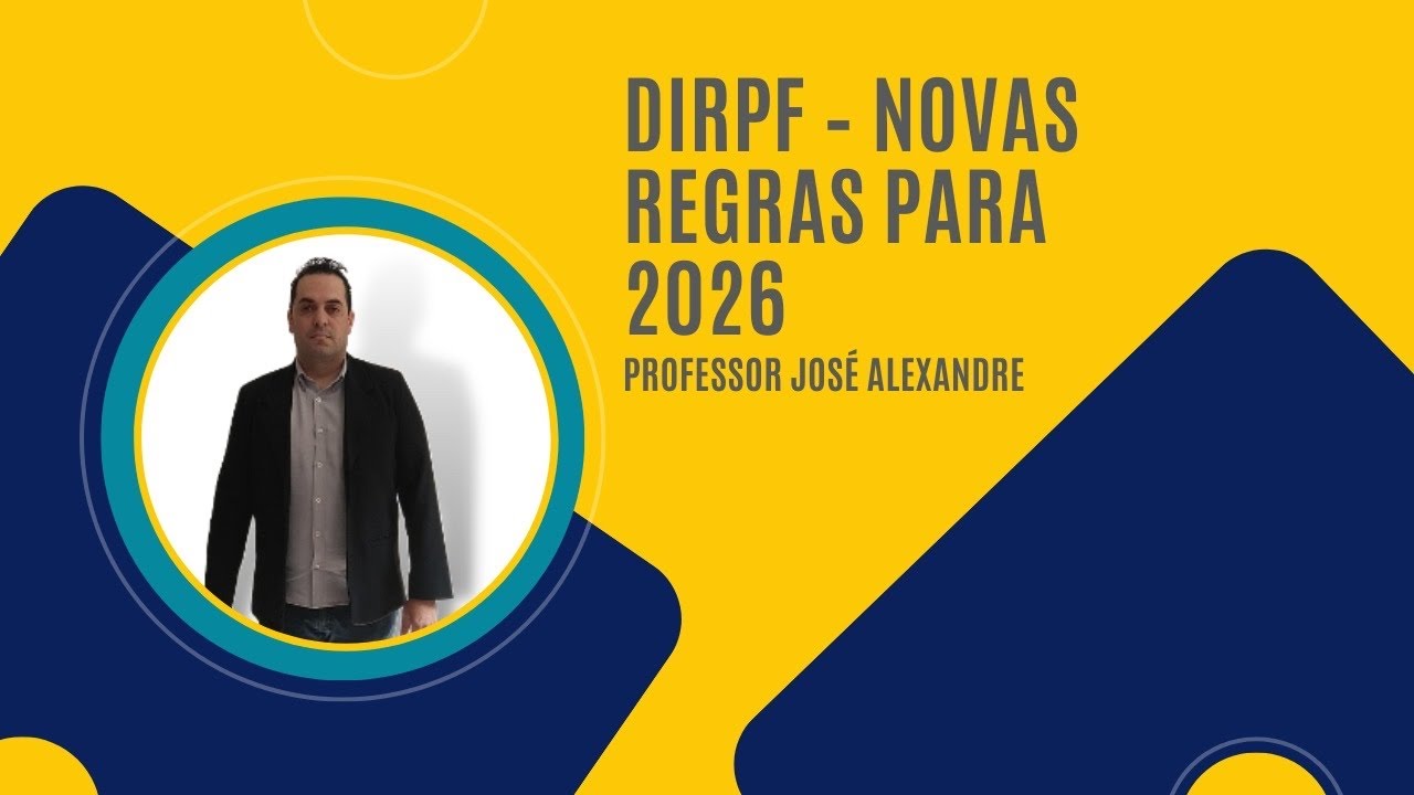 Palestra DIRPF - Novas regras para 2026