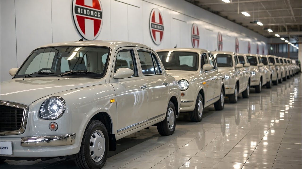 Hindustan Ambassador 2026 возвращается?! Самый культовый автомобиль Индии возрождается 😱🇮🇳