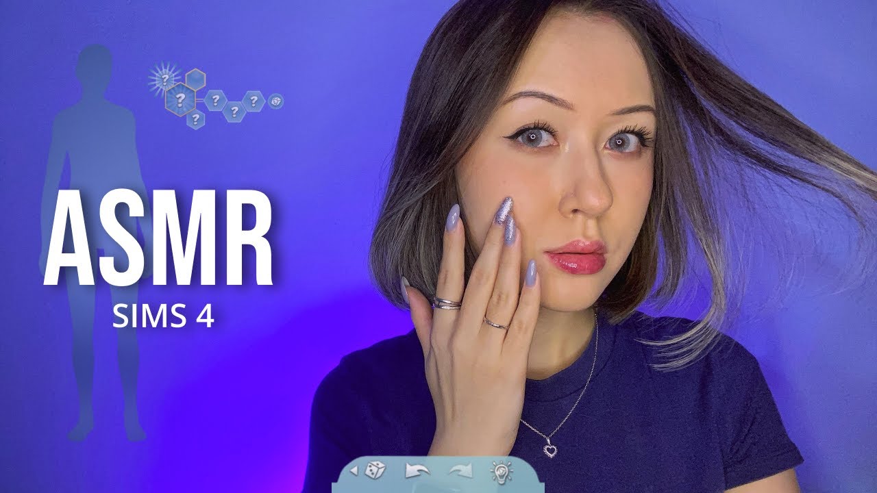 АСМР Создаю Себя в Симс 4 | ASMR Create Myself in The Sims 4