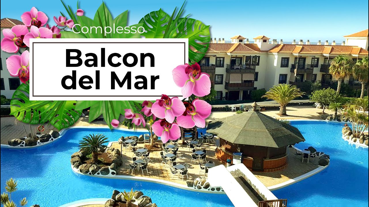 Complesso Balcon del Mar a Tenerife Sud con piscina in Costa del Silencio