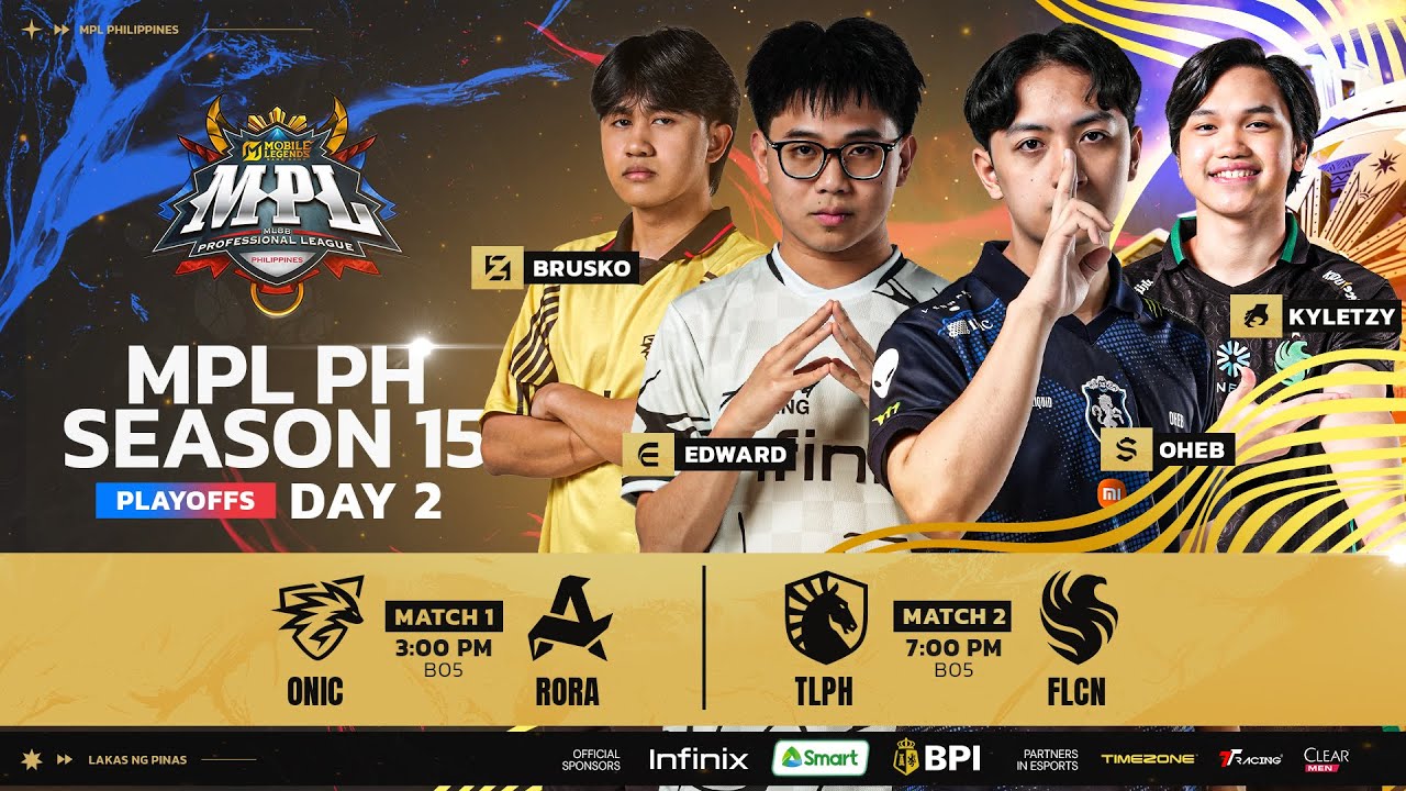 🔴 LIVE | MPL PH S15 | FILIPINO - Playoffs Day 2
