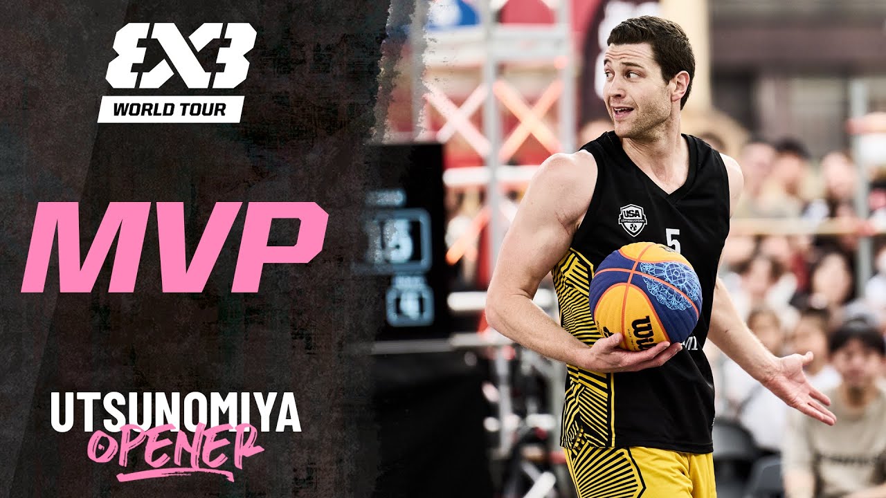 Jimmer Fredette MVP 🇺🇸 | FIBA #3x3WTUtsunomiya 2024 Mixtape 🔥 | 3x3 Basketball