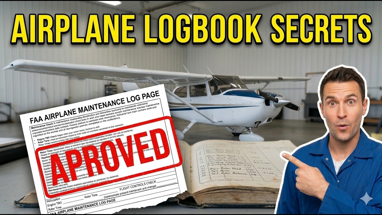FAA Form 8130-3 & Aircraft Maintenance Records EXPLAINED! (AC 43-9D)