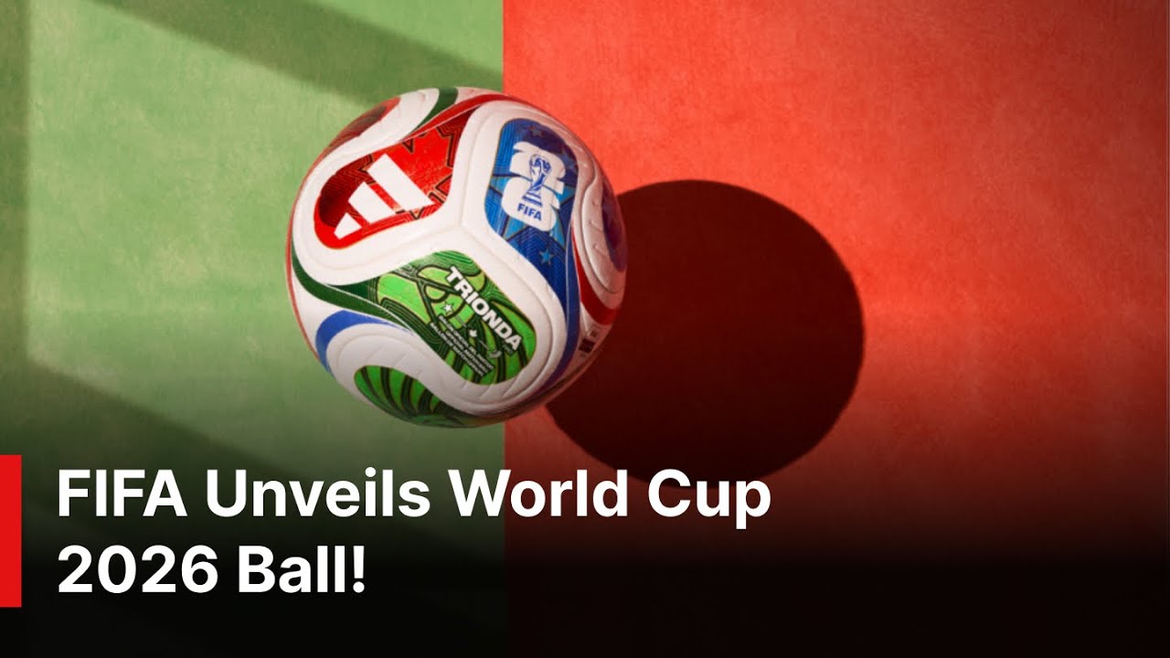 FIFA World Cup 2026: Official Match Ball &lsquo;Trionda&rsquo; Unveiled | Design & Technology Explained | AD1Z