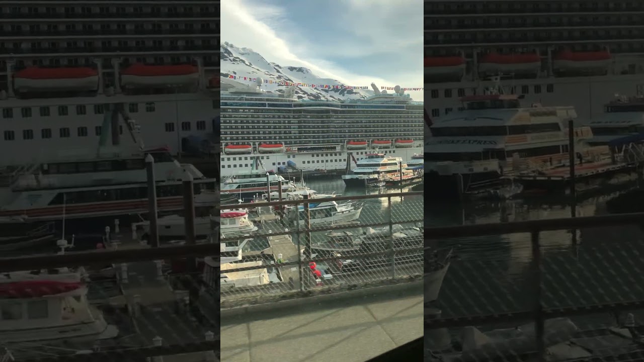 Traveling in Alaska cruise ship (Princess)