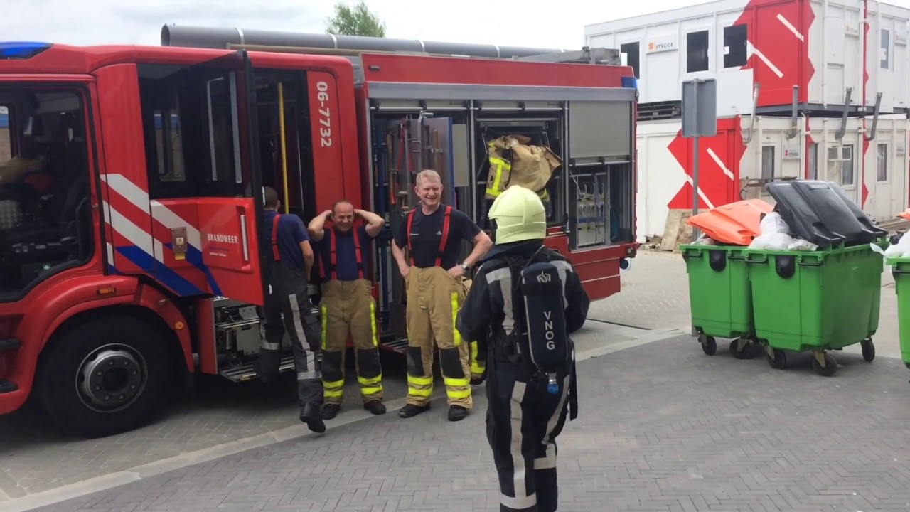 De Stentor op pad met brandweer Apeldoorn