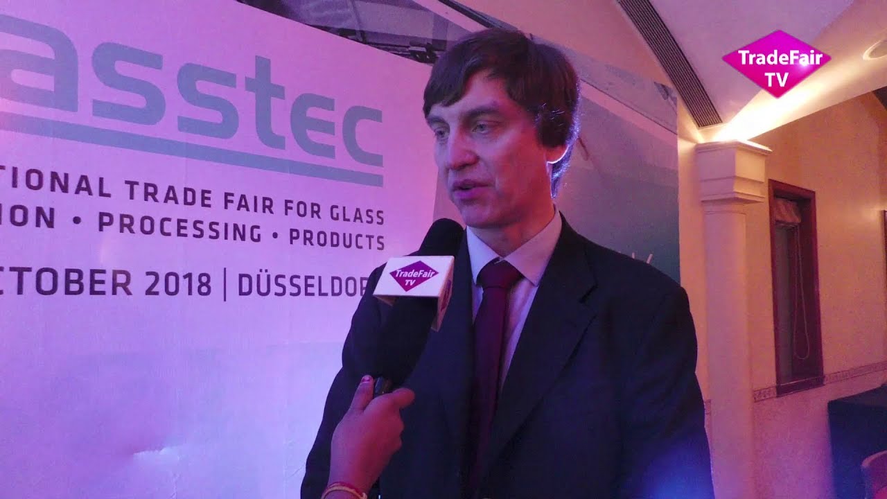 glasstec 2018 Presentation/Press Show - Interview - Joerg Zimmermann, Senior Sales Manager