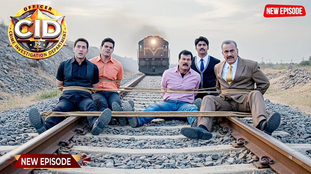पटरी पर बंधी पूरी CID टीम –क्या ट्रेन कुचल देगी सबको ? | CID | New Episodes 2026 | Crime Series 2026