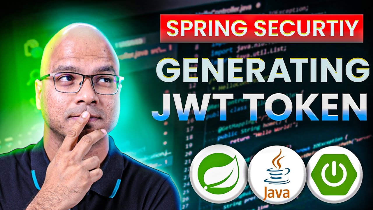 #37 Spring Security | Генерация токена JWT