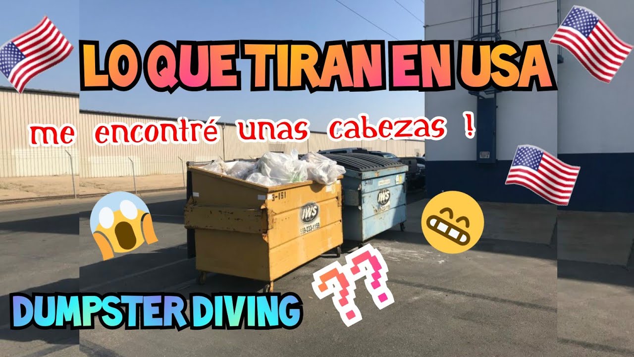 Dumpster Diving🇺🇸 / Lo que tiran en USA 🇺🇸