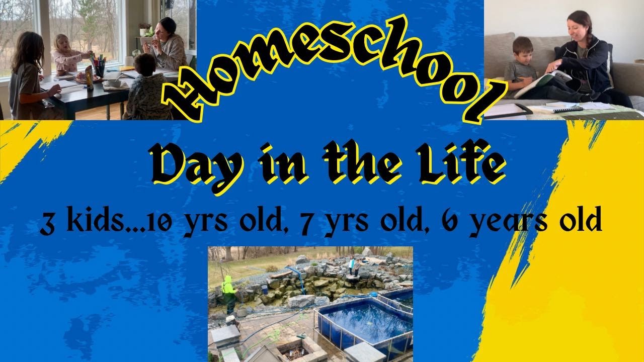 Homeschool Day in the Life | Unorthodox Day | Moody Kids | Mother of 3