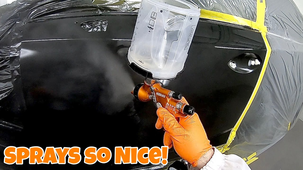 Spray Gun that makes Painting a Car Easy!