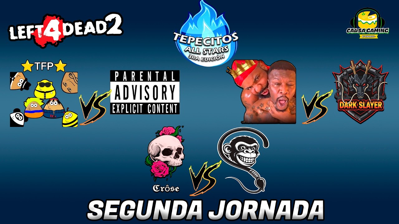 2DA JORNADA TEPECITOS ALL STARS🏆 | L4D2