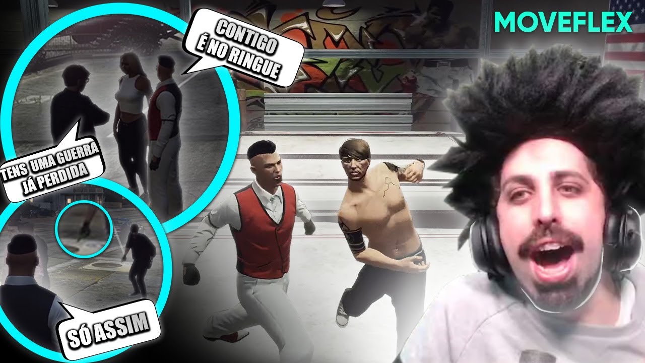 A LUTA VS SALVADOR NO RINGUE PELA ROCKY GTARP MOVEMIND