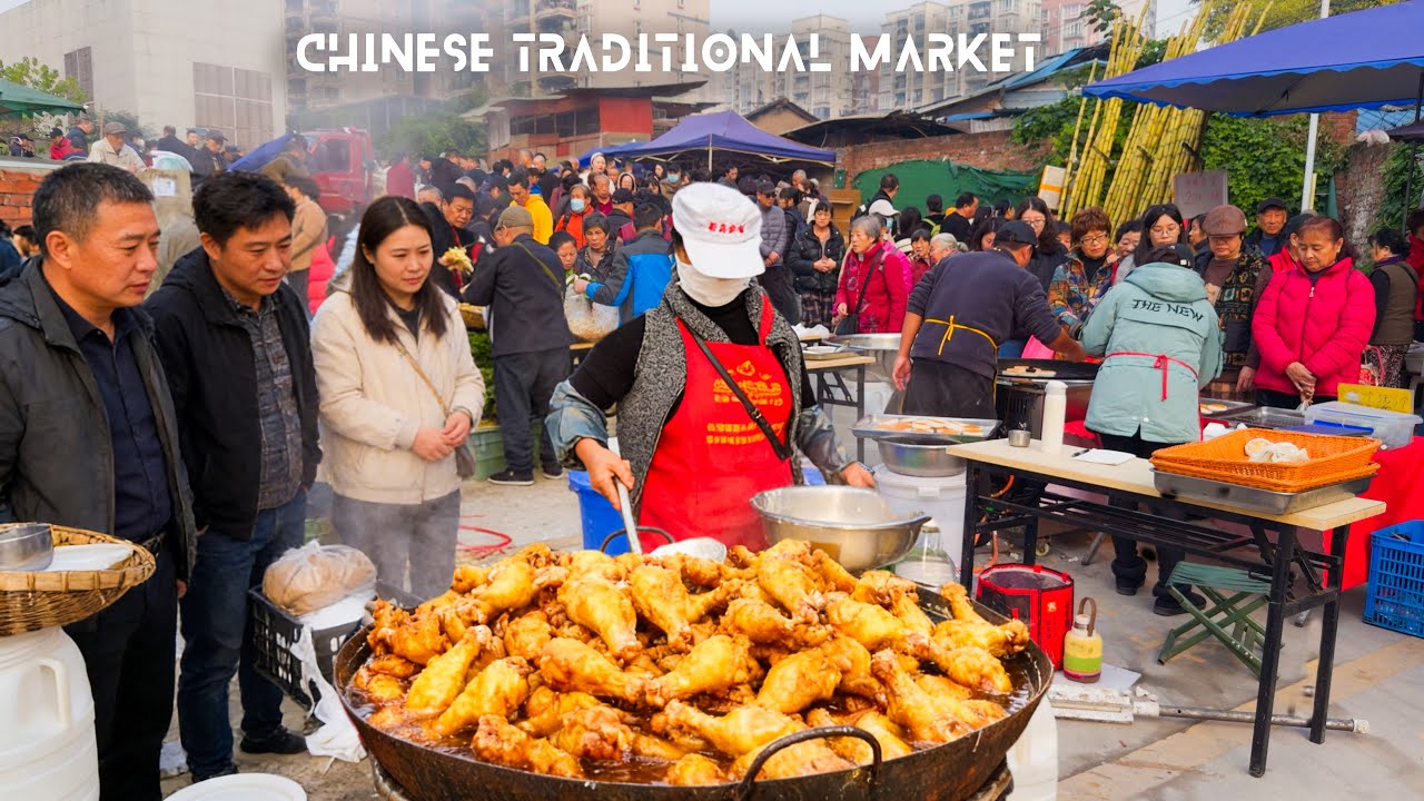 China eat for breakfast at traditional markets? What do the 30 million people in Chongqing