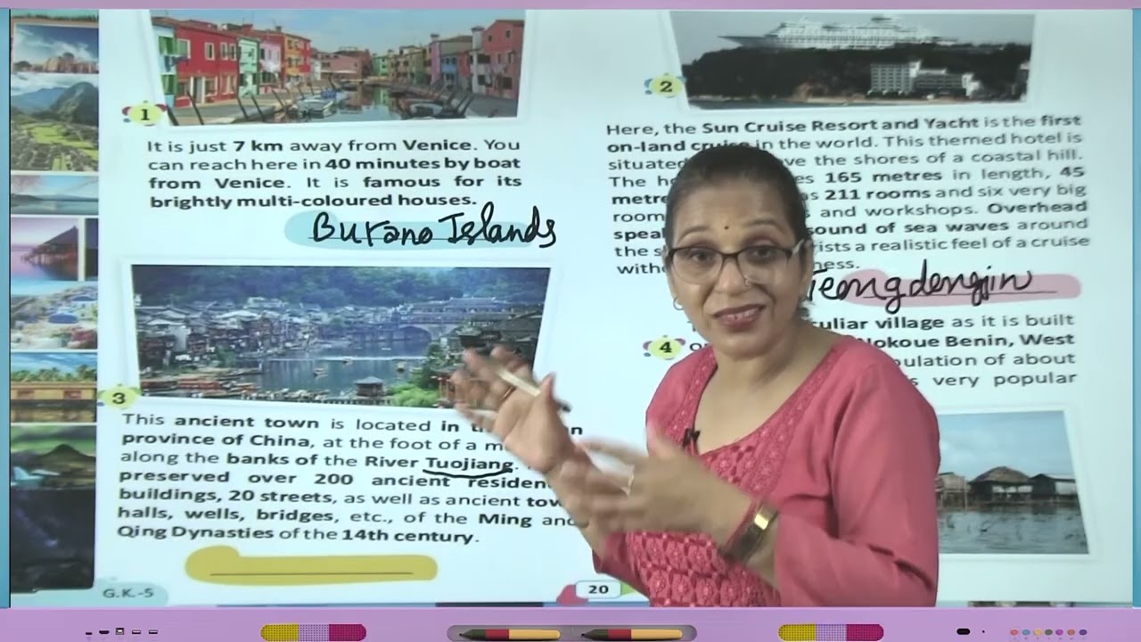 Ch 16 | Jophiel Books | GK | Class 05 | Interesting Places around the World | For children