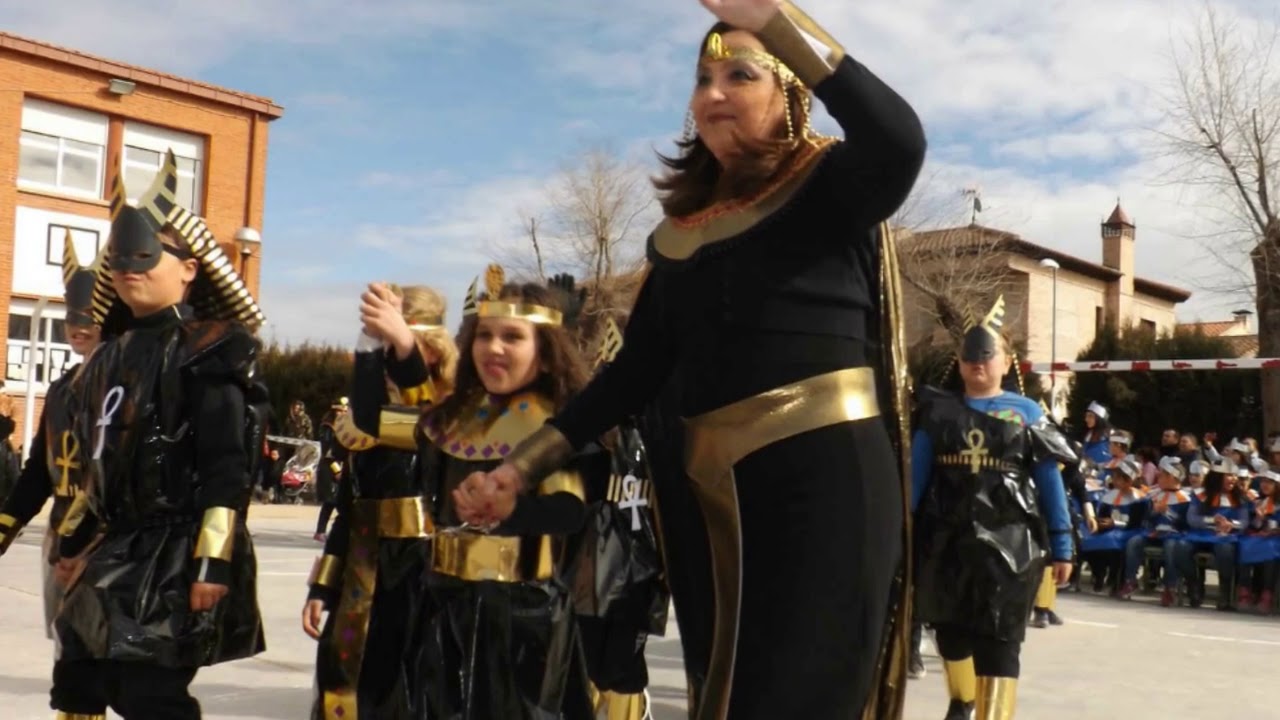Carnaval 2018 egipto  Nuestra señora del consuelo Yuncos