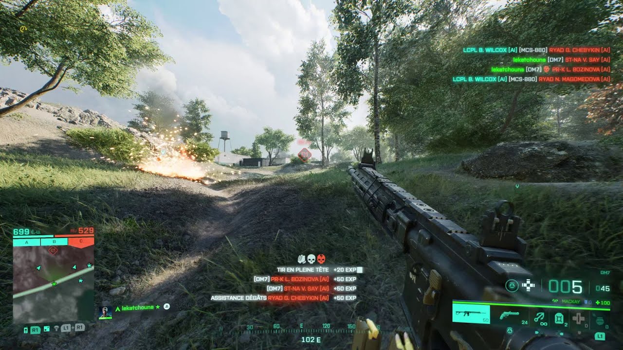 BATTLEFIELD 2042 (PS5) -DM7- FRONTIERE CASPIENNE - CONQUETE TACTIQUE #bf2042 #battlefield #gameplay