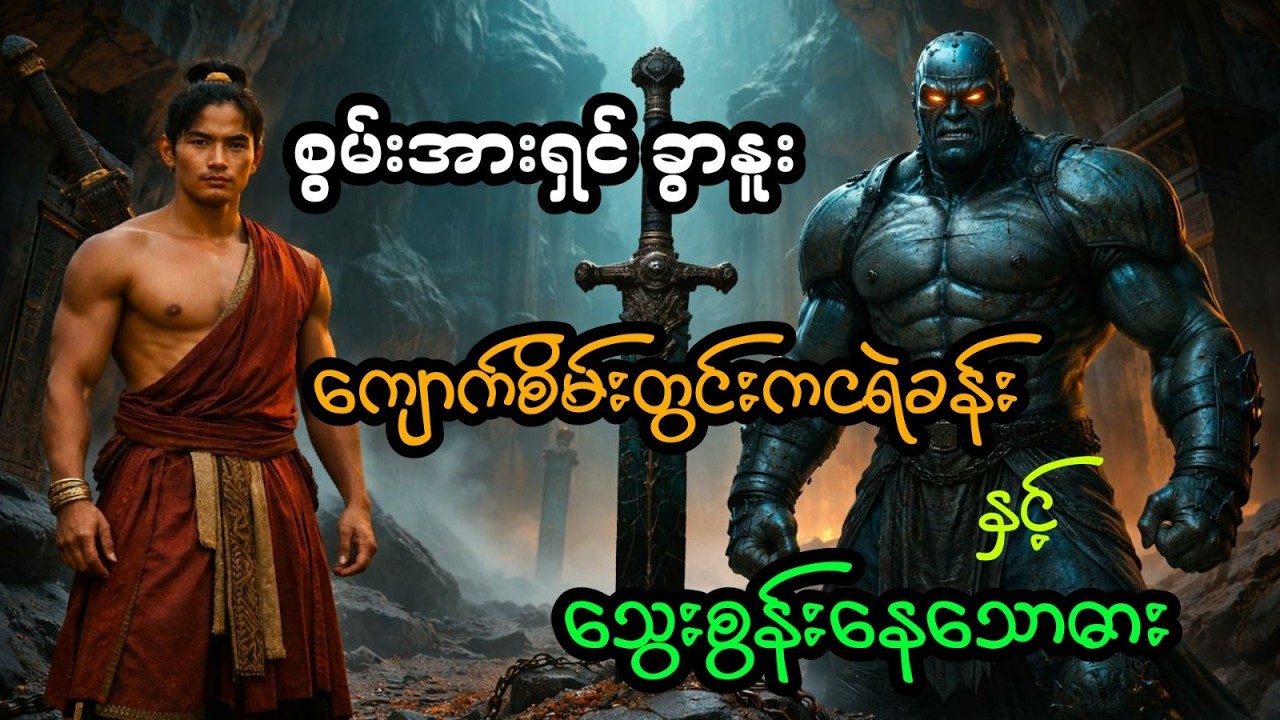 စွမ်းအားရှင် ခွာနူး နှင့် ကျောက်စိမ်းတွင်းကငရဲခန်းနှင့်သွေးစွန်းနေသောဓား (အစအဆုံး)