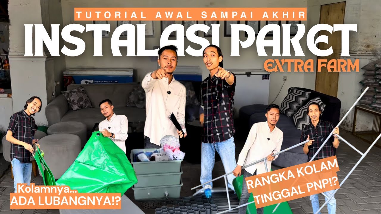Tutorial Awal Sampai Akhir! Pasang Paket Extra Farm Buat Budidaya Lobster