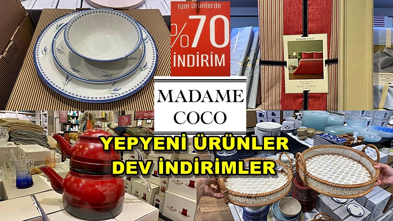 MADAME COCO'DA ÇOK UCUZ ÜRÜNLER❗️❗️/ YEPYENİ ÜRÜNLER❗️❗️/ ŞOK OLACAKSINIZ❗️❗️/ÇEYİZ ALIŞVERİŞİ