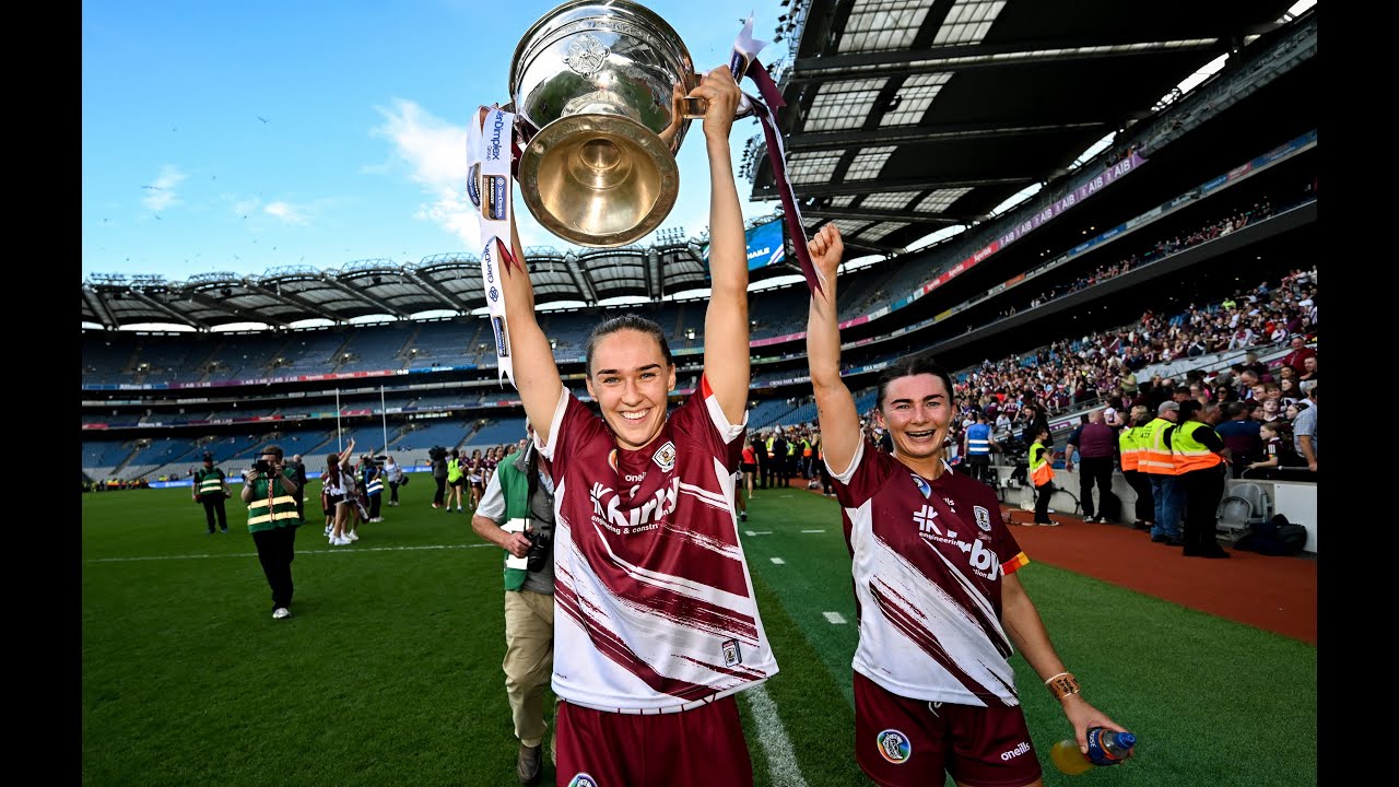 Galway captain Carrie Dolan's speech after lifting the O'Duffy Cup | 2025 All-Ireland Camogie final