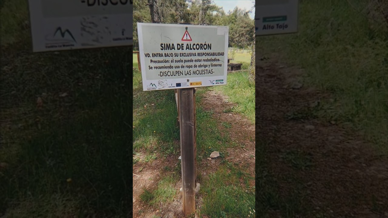 LA SIMA DE ALCOR&Oacute;N, solo apto para valientes, lo que hay al fondo ya para quien se atreva.....